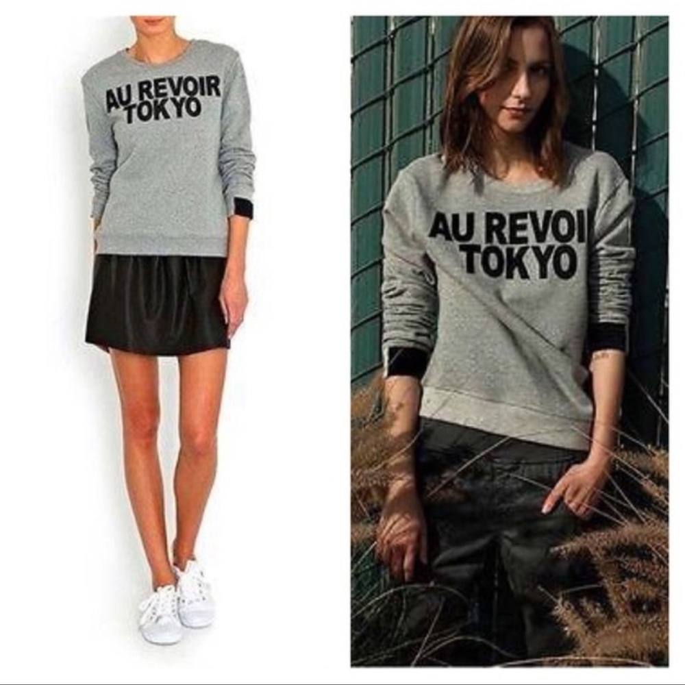 AIKO Au Revoir Tokyo sweatshirt Large - Picture 4 of 9